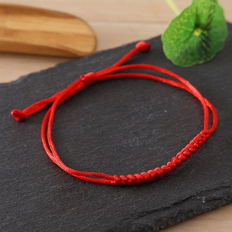 Women's Woven Rope Geometric Dorje Knot Dragon Bracelets
