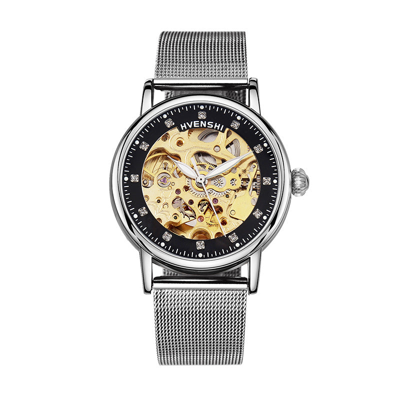 Women's Watch Hollow Luminous Automatic Fashion Business Mechanical Watches