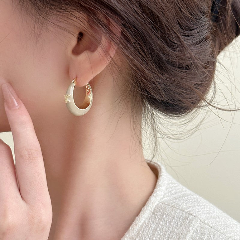Women's Design High Sense Simple Graceful Letters Earrings