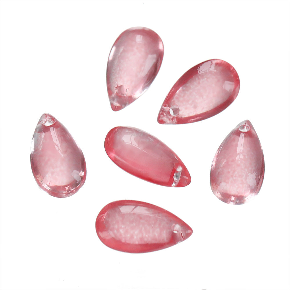 Glass Water Drop Colorful Beads Handmade Pendants