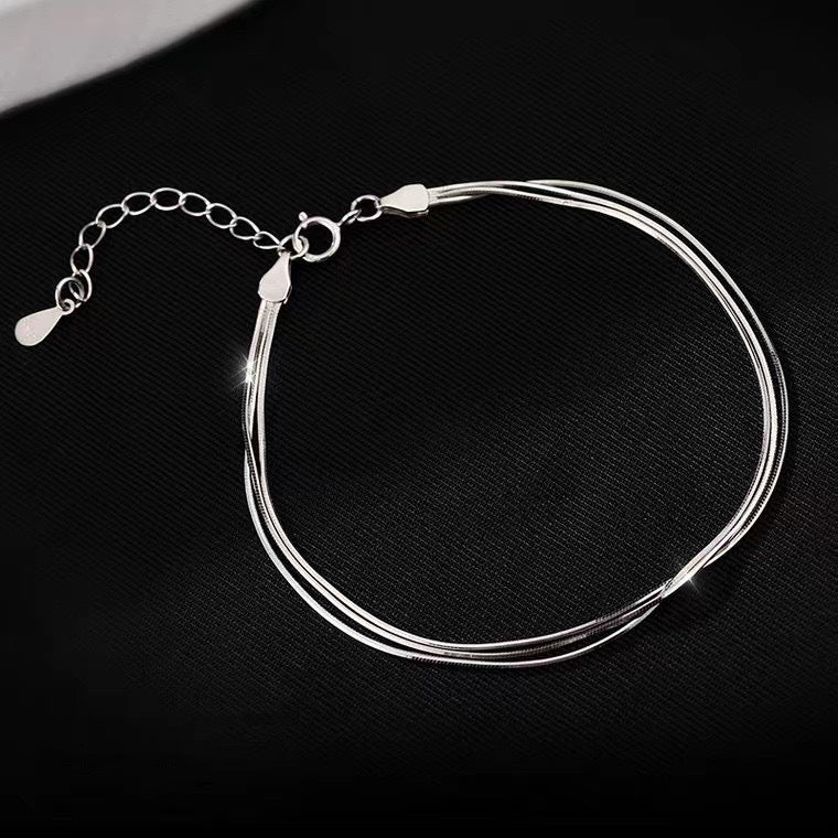 Bone Female Simple Artistic Temperament Cold Style Bracelets