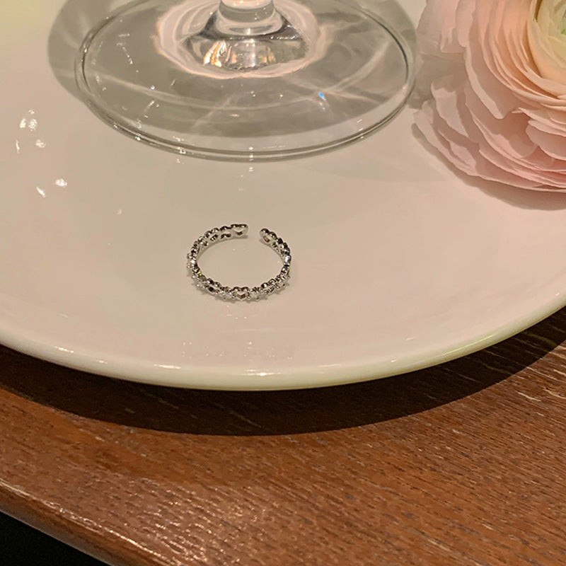 Light Luxury Minority Design Exquisite Sweet Rings