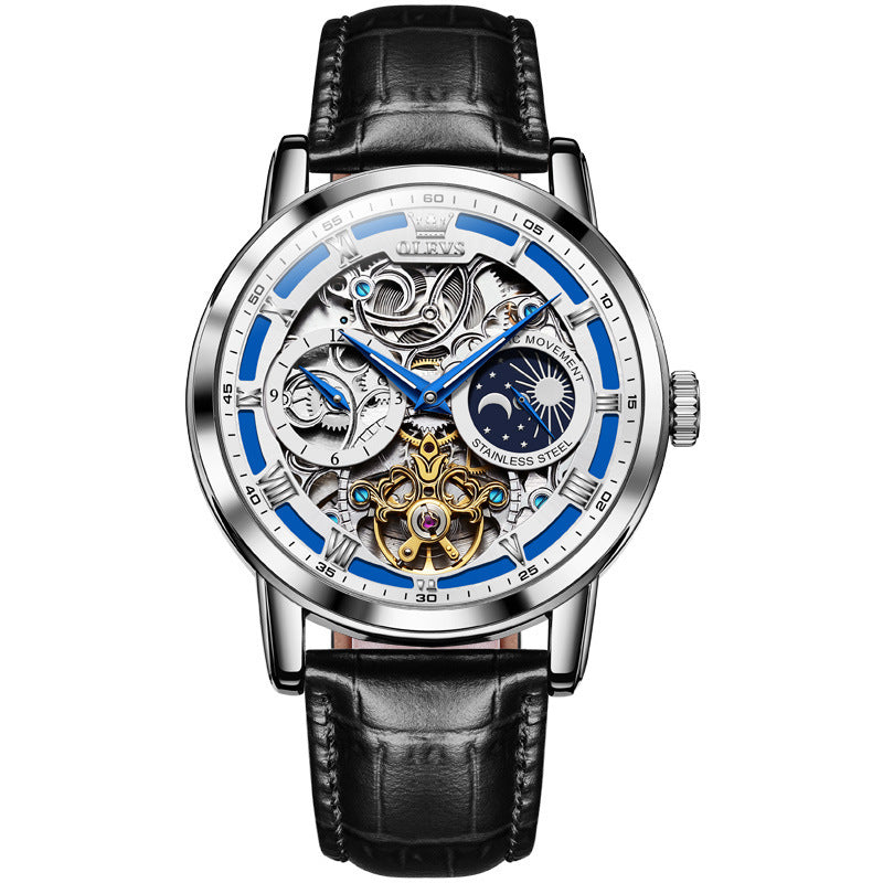 Men's Creative Beautiful Watch Automatic Hollow Mechanical Watches