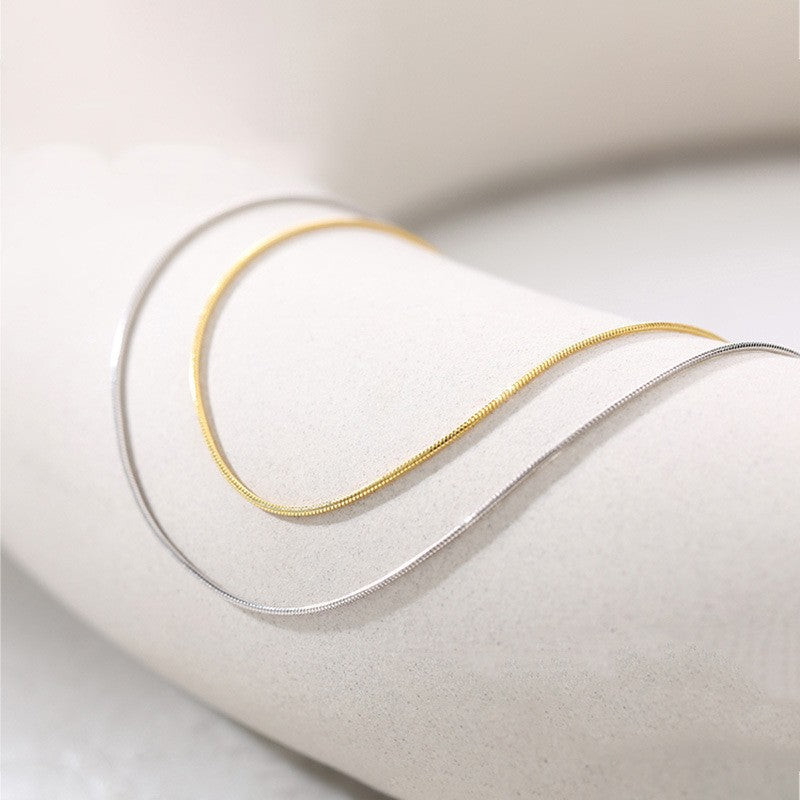 Women's & Men's Entire Sterling Sier Cold Style Light Necklaces