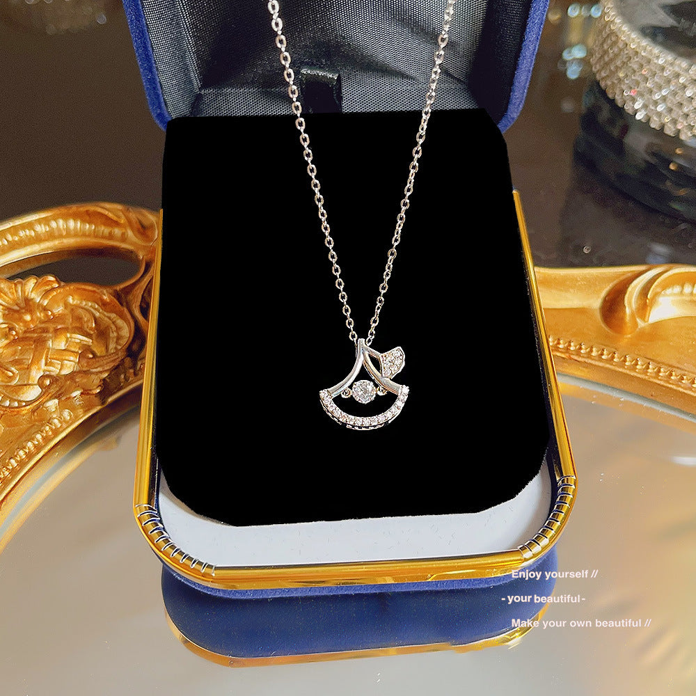 Women's Luxury Titanium Steel For Letters Fresh Love Necklaces