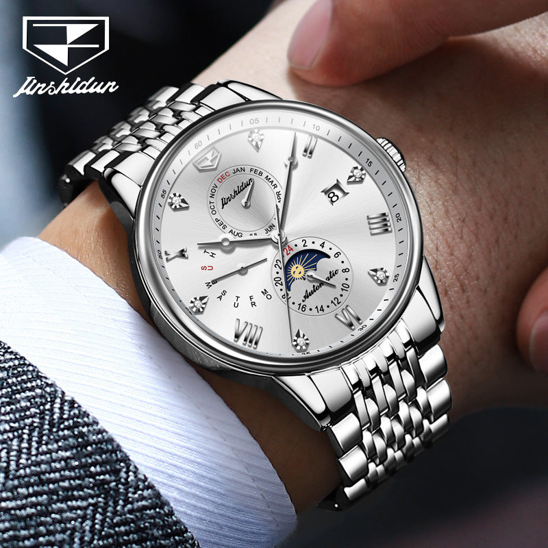Men's Automatic Watch Classic Business Multifunction Mechanical Watches