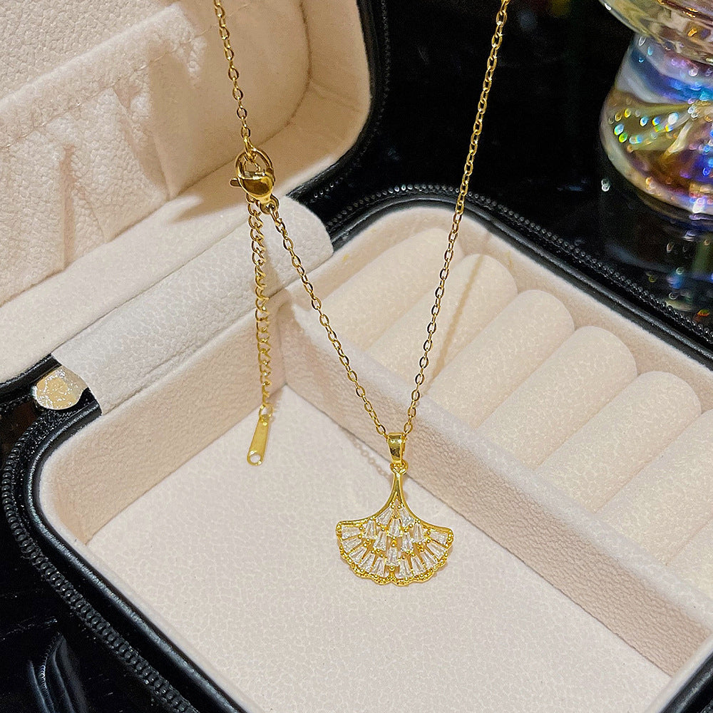 Women's Versatile High-grade Zircon Light Luxury Minority Necklaces
