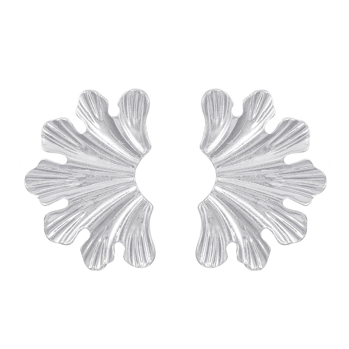 Texture Sense Maple Leaf Female Red Rings