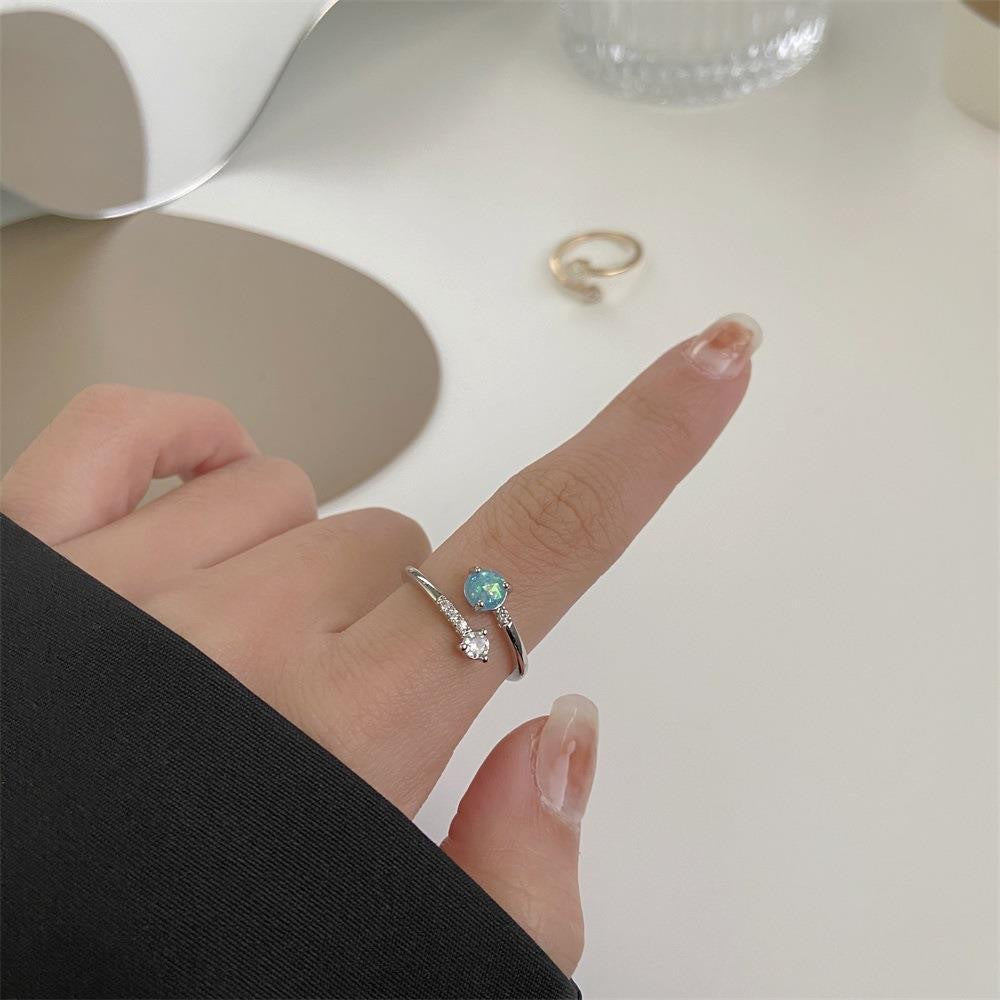 Open Style Niche Design Personalized Index Rings