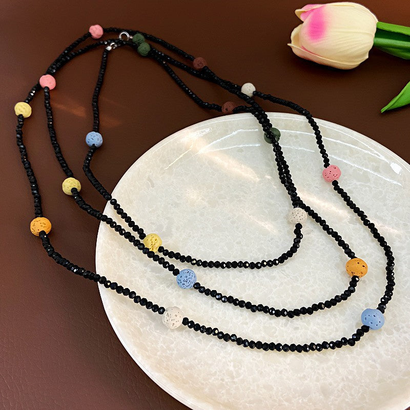 Pearl Stackable Wear Long Light Luxury High-grade Sense Necklaces