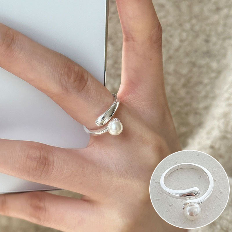 Pearl Female Exquisite Elegant Gentle Stylish Rings