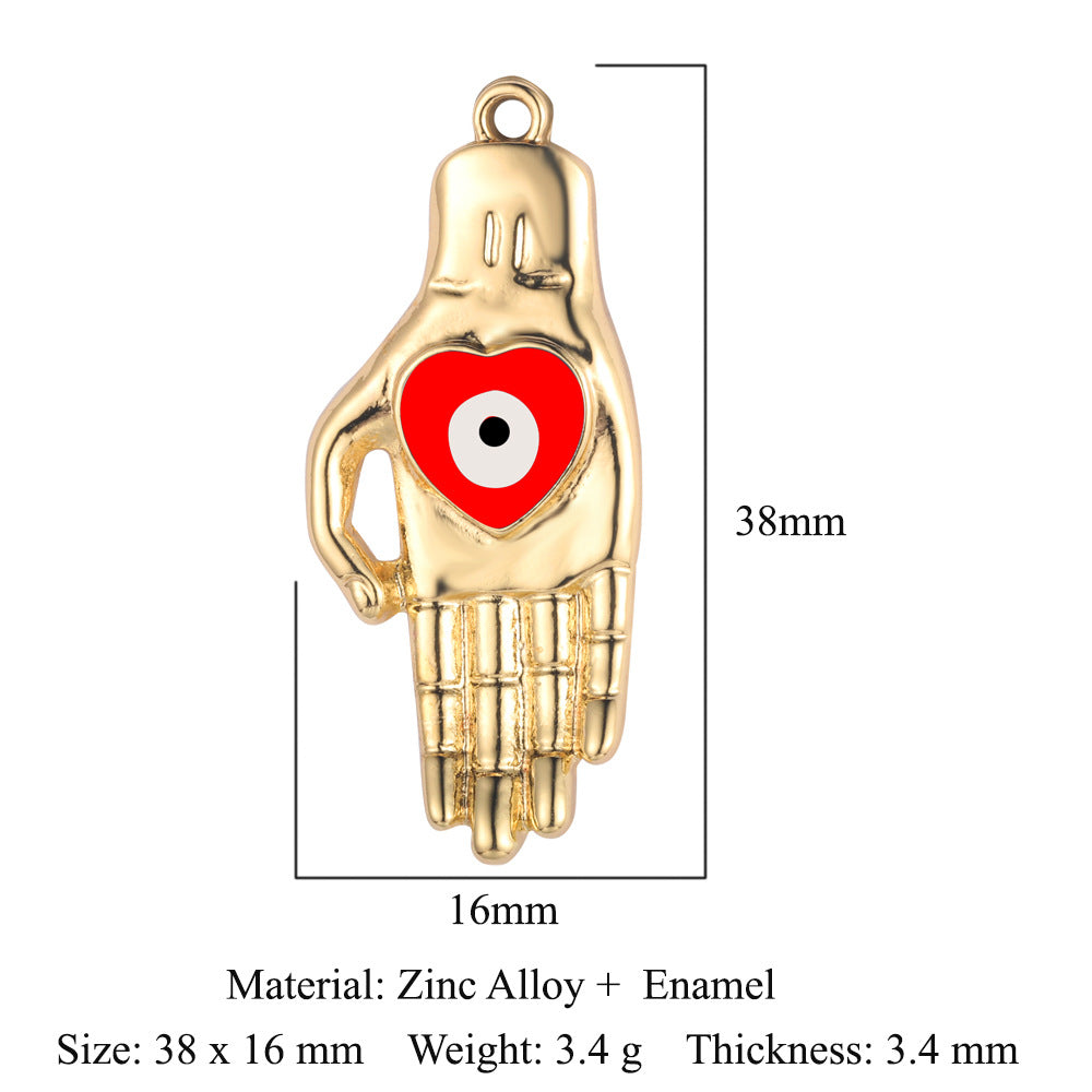 Palm Eyes Alloy Lucky Tree Love Rings