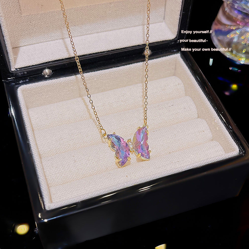 Women's Versatile High-grade Zircon Light Luxury Minority Necklaces