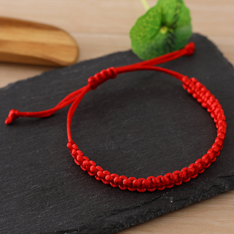 Women's Woven Rope Geometric Dorje Knot Dragon Bracelets