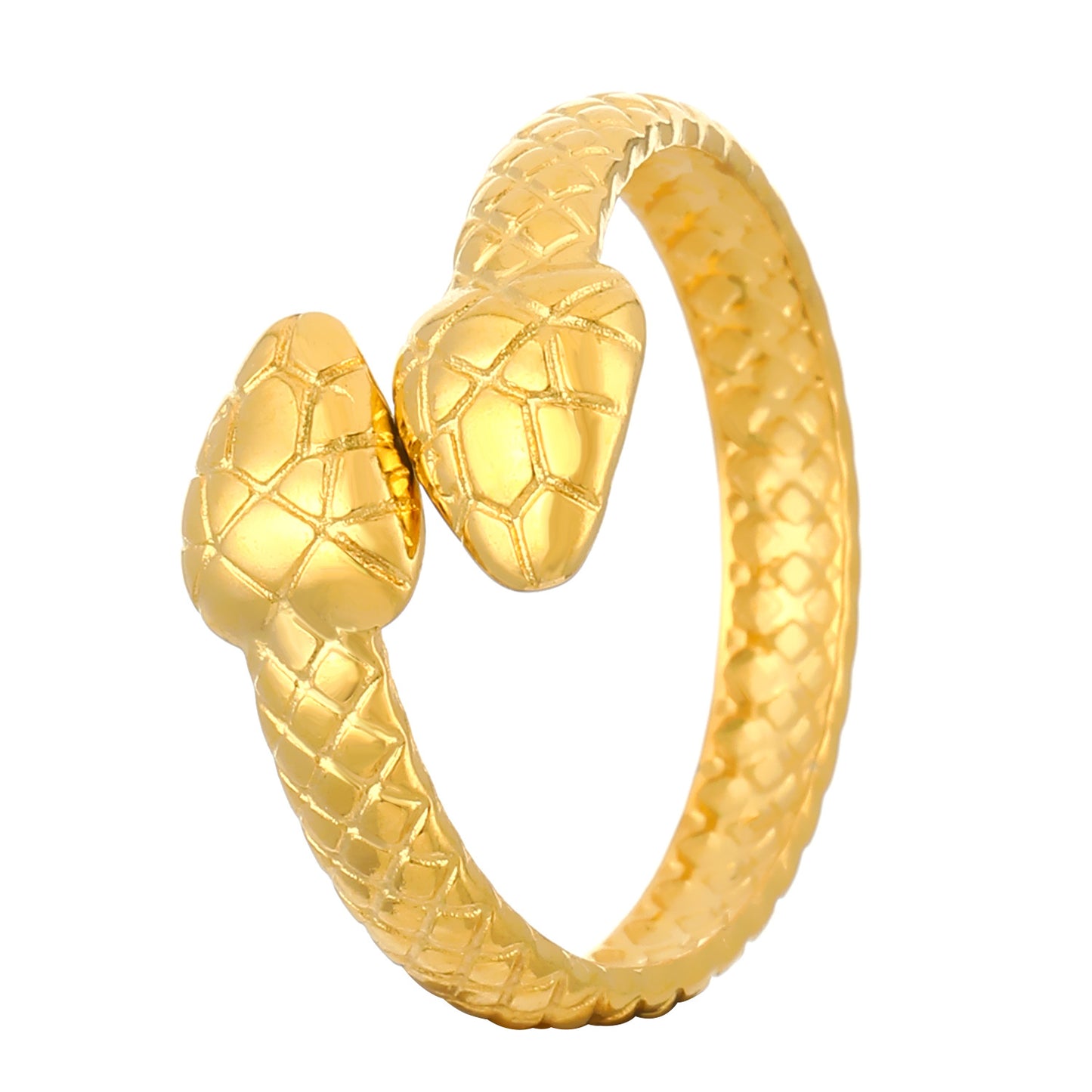 Advanced Exaggerated Stainless Steel Female Flower Rings