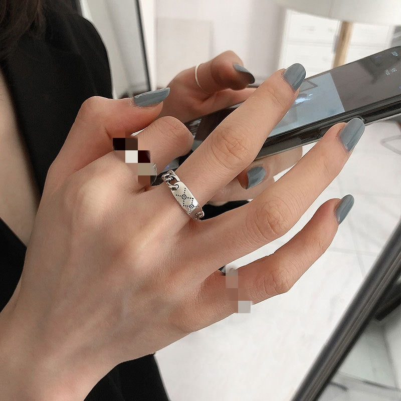 Combination Index Finger Female Simple Stylish Personality Rings