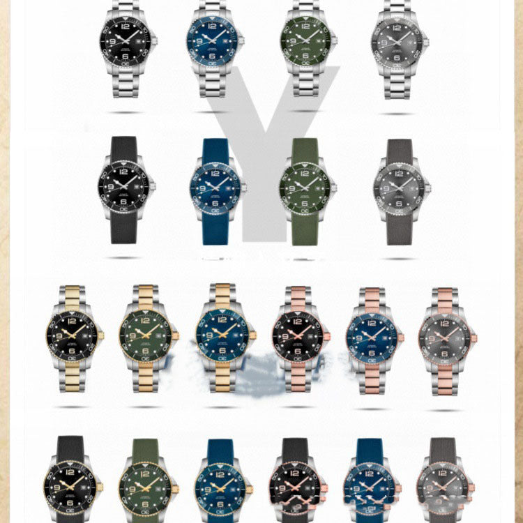 Men's Diving Watch Automatic Business Ceramic Luminous Mechanical Watches