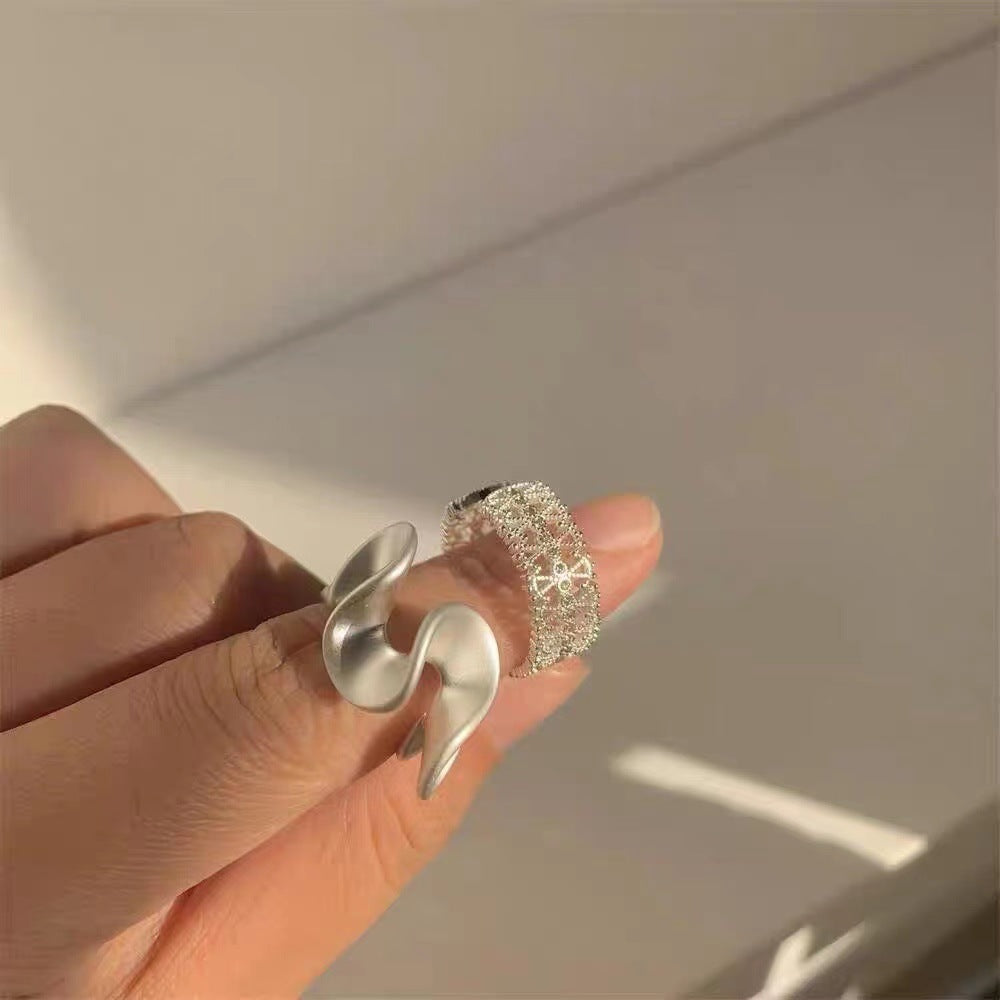 Classic Style Lace Female Special Interest Rings