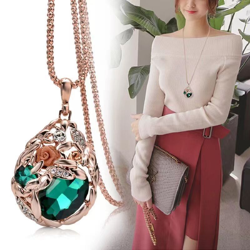 Women's Chain Long Popular Clothes Accessories Fashion Necklaces