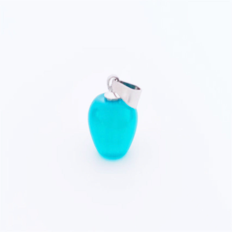 Cat Eye Little Apple Korean Fashion Simple Christmas Pendants
