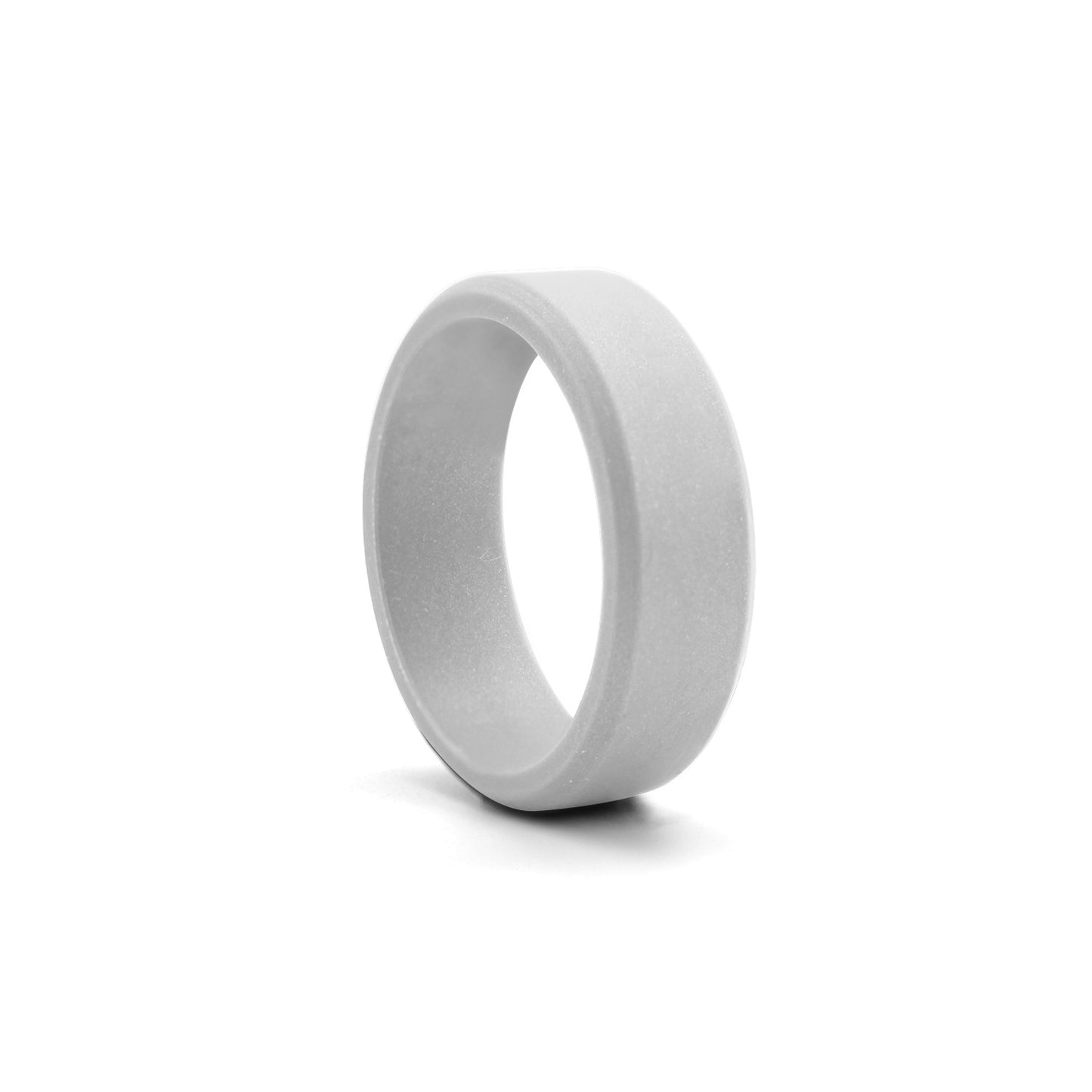 Men's Beveled Silica Gel Outdoor Sports Rings