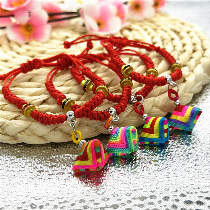 Festival Colorful Rope Ethnic Style Braiding Thread Bracelets