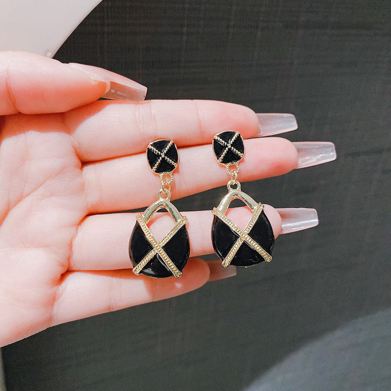 Oil Geometric Middle Ancient High Sense Earrings