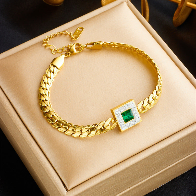 Special Interest Light Luxury High-grade Titanium Steel Bracelets
