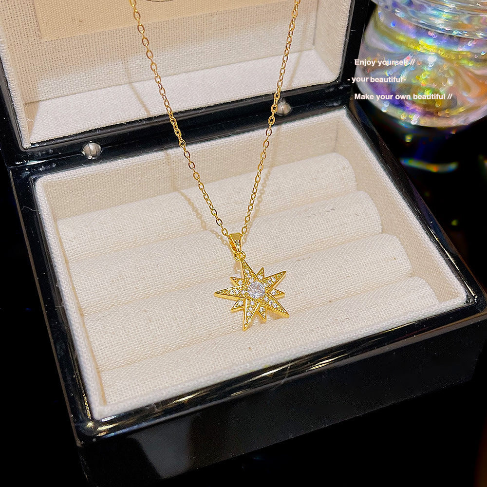 Women's Versatile High-grade Zircon Light Luxury Minority Necklaces