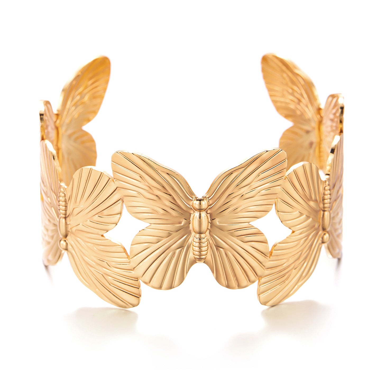 Golden Butterfly Flower Summer Beach Holiday Bracelets