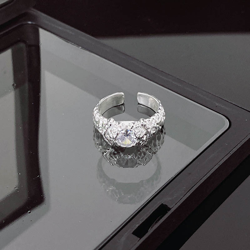 Saturn Open Female Temperamental Cold Style Rings