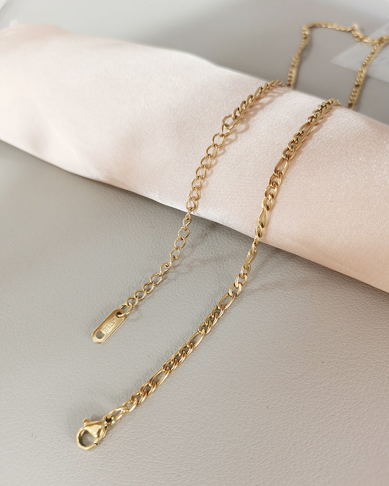 Steel Female Clavicle Chain Choker Snake Bones Necklaces