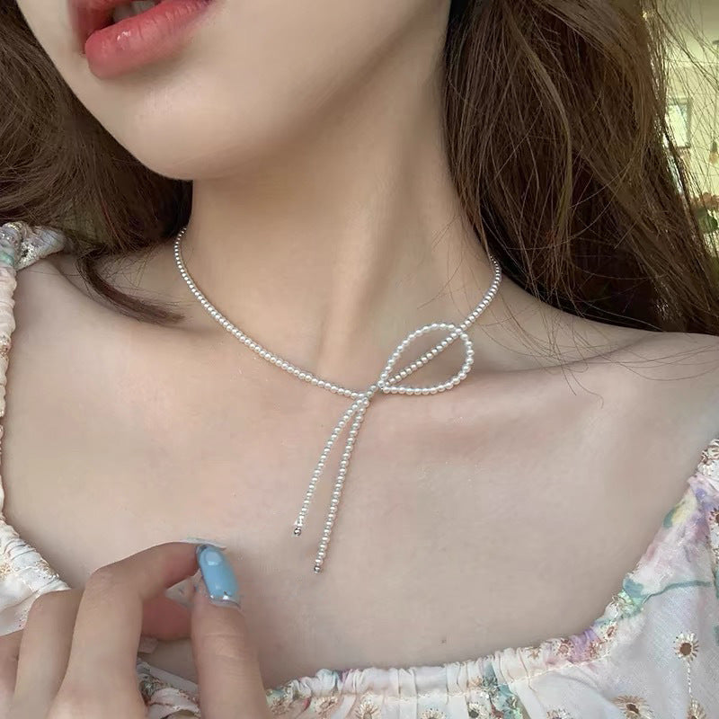 Women's Elegance French Classic Style Clavicle Chain Necklaces