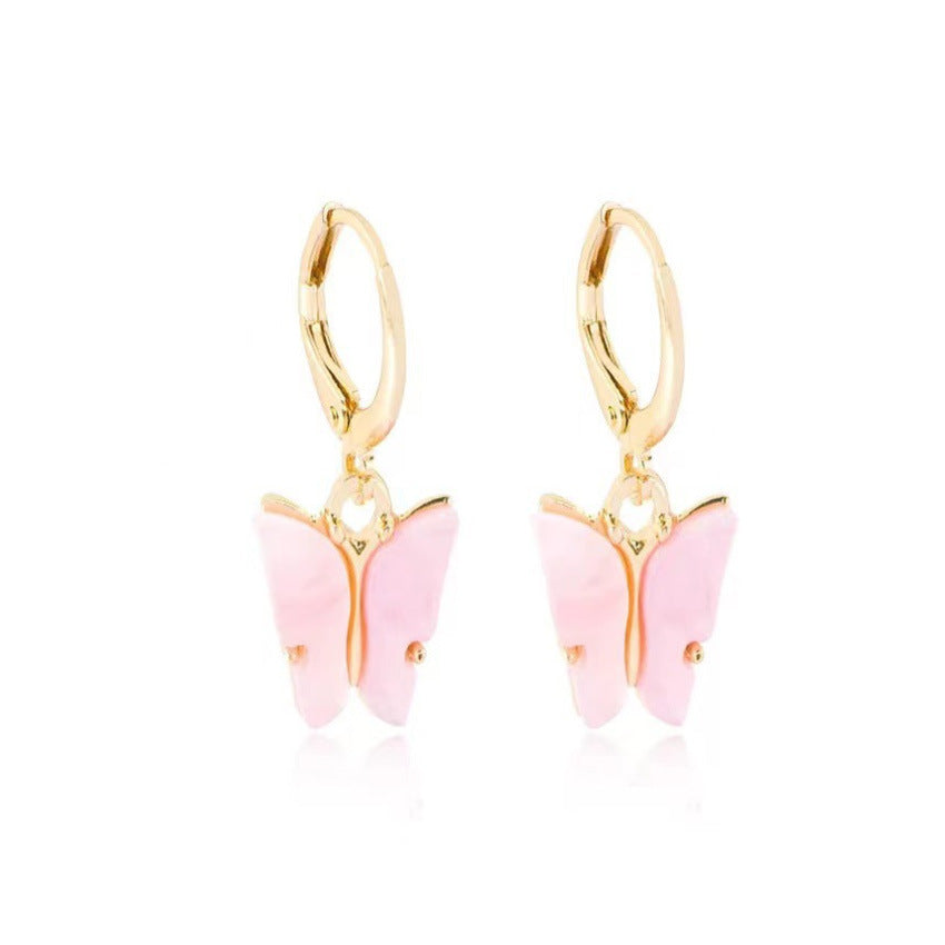 Women's Pearl Zircon Temperament Geometric Pieces Suit Earrings