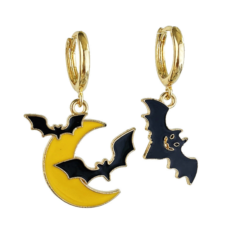 Ghost Bat Thanksgiving Pumpkin Maple Leaf Autumn Rings