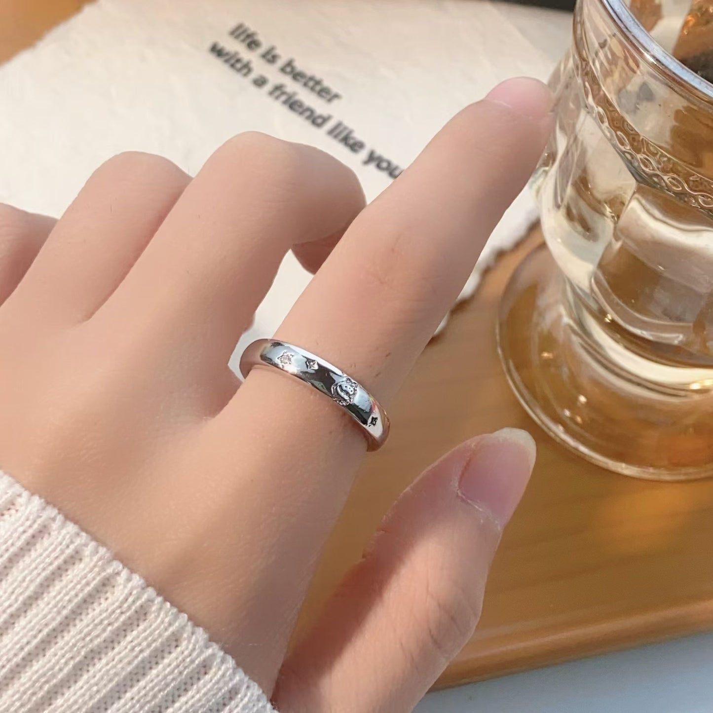 Women's Design High Fashion Personality Affordable Luxury Simple Rings