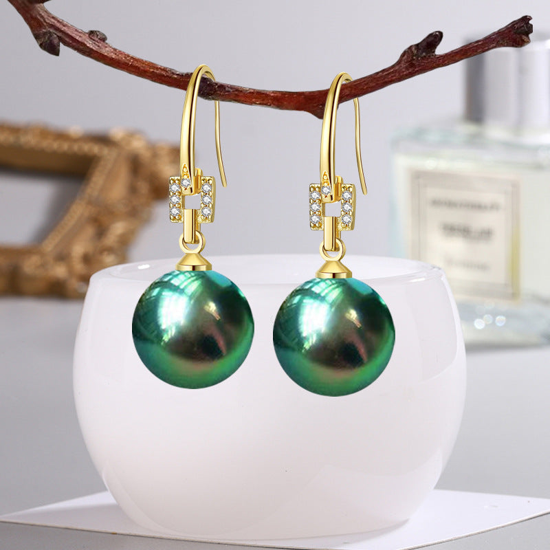 Women's Demon Purple Pink Yellow Black Shell Pearl Imitation White Rings