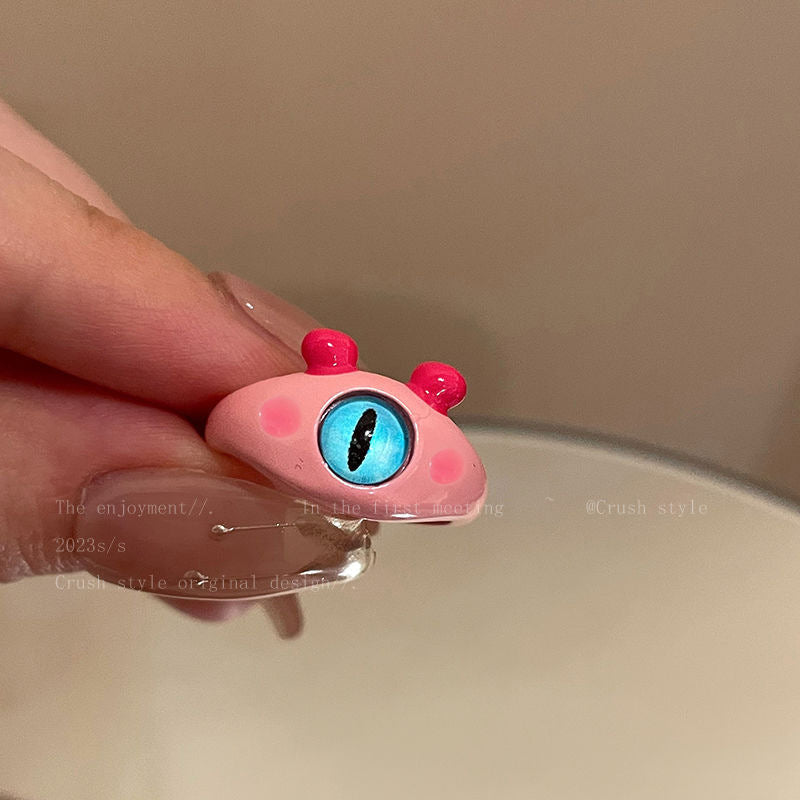 Little Monster Collection Cute Female Personality Rings