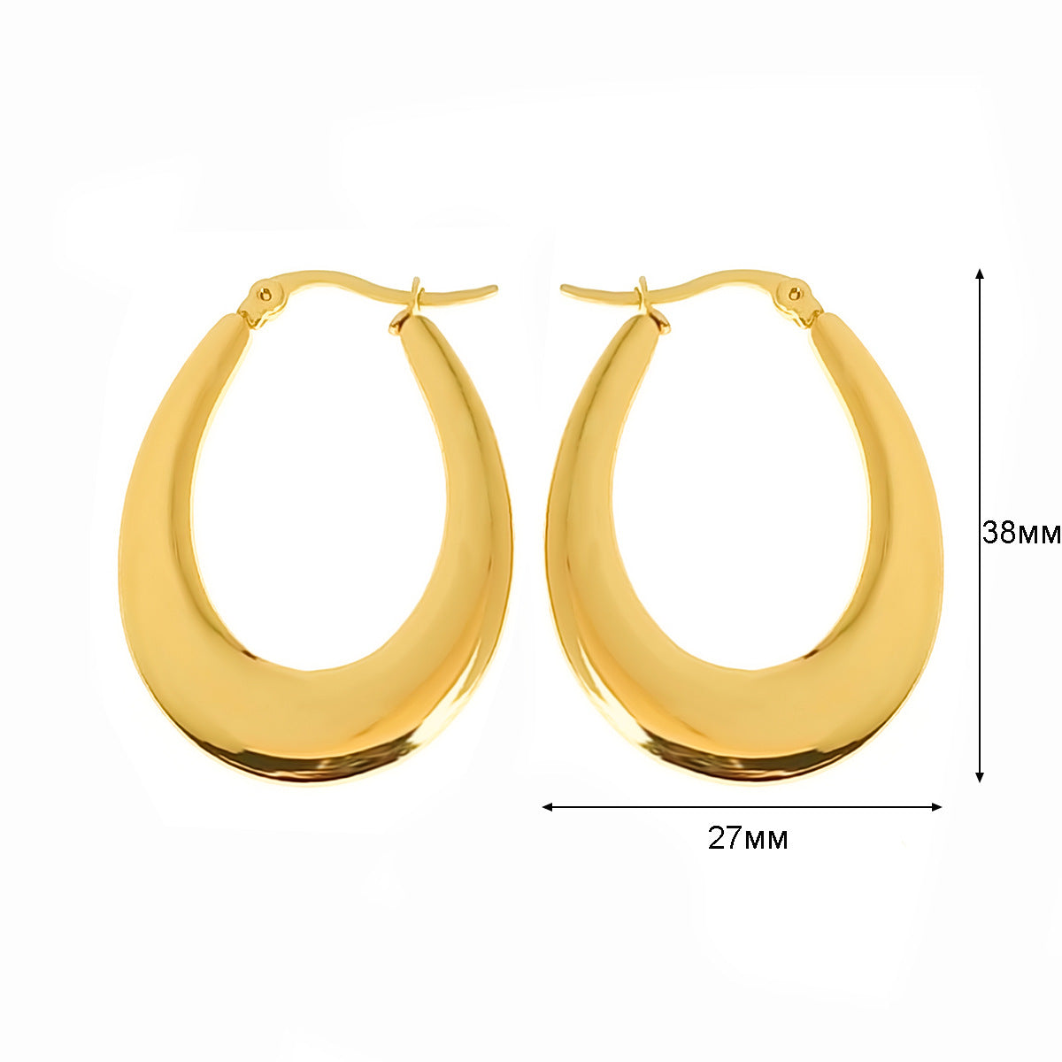 Steel Do Not Fade High-grade French Rings