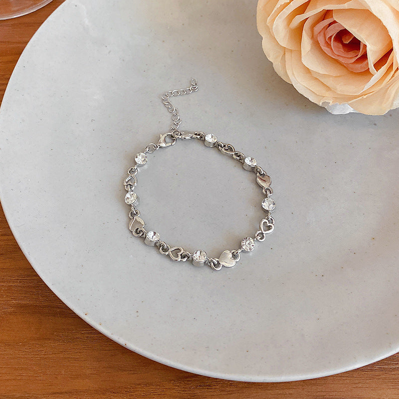 Women's Style Love Camellia High Sense Light Bracelets