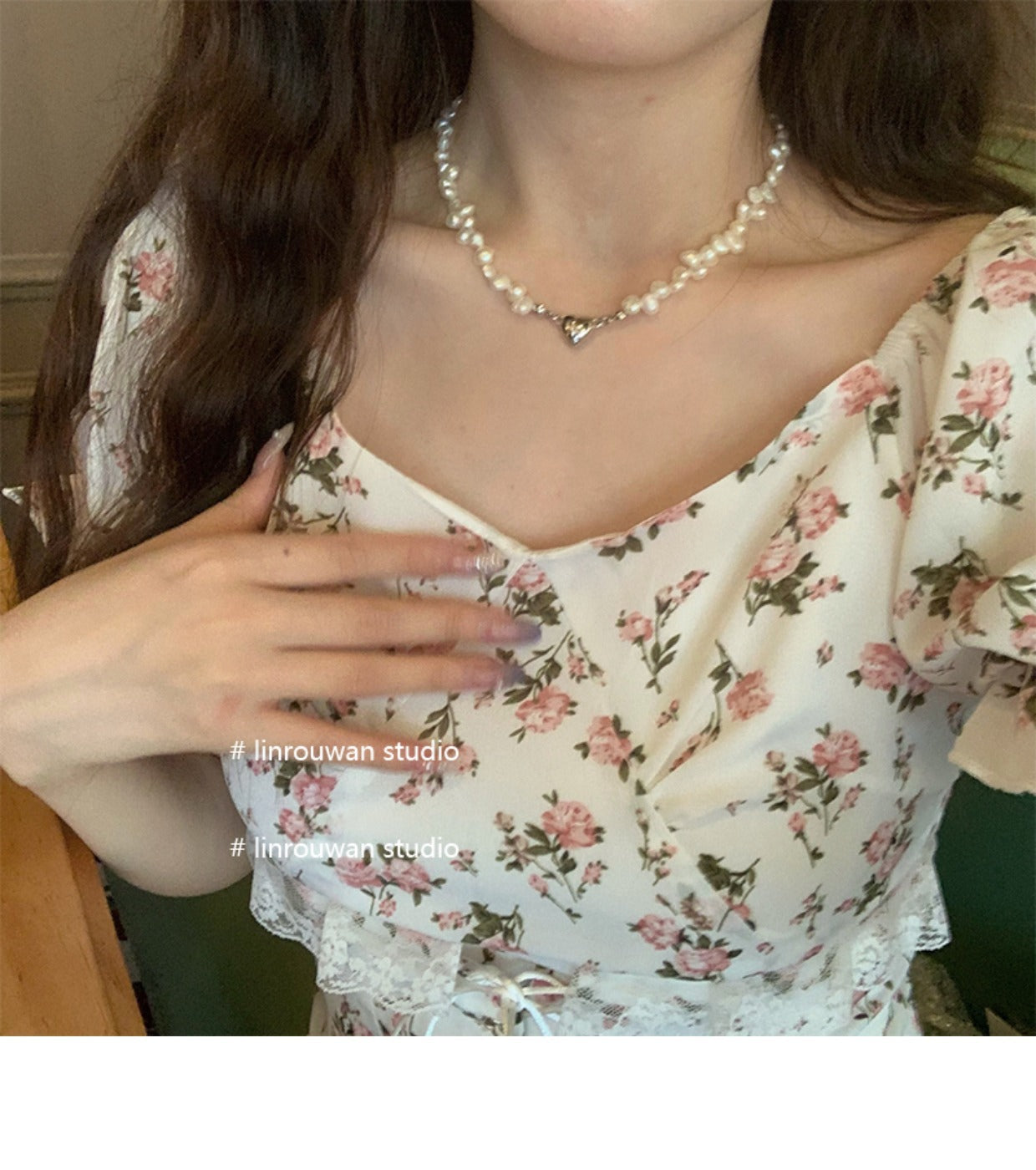 Chain Female Hot Pearl Design Light Pendants
