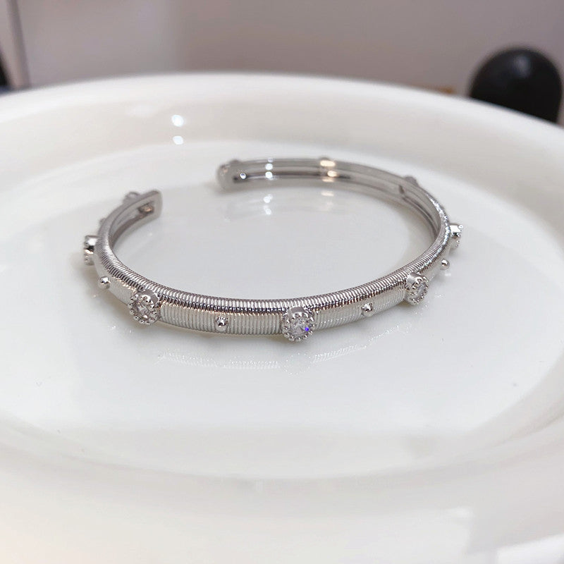 Zircon Female High Sense Light Luxury Bracelets