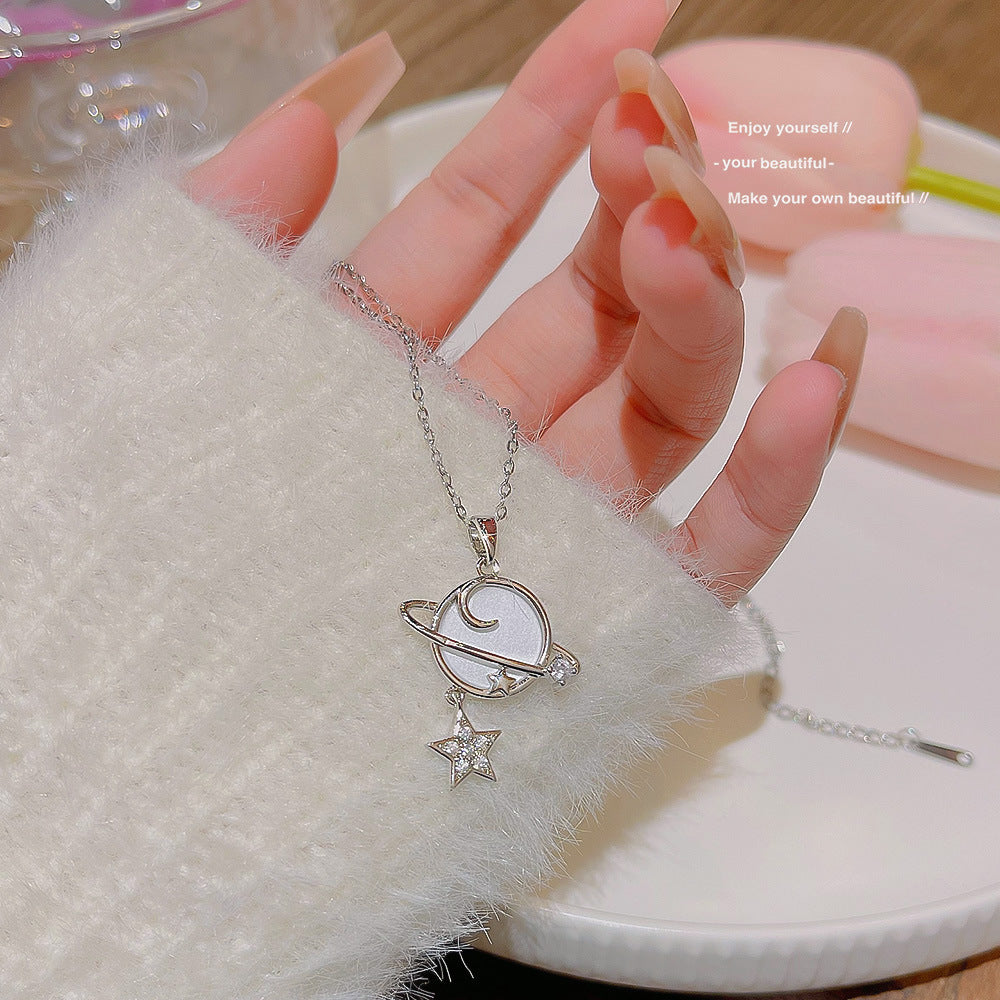 Women's Versatile High-grade Zircon Light Luxury Minority Necklaces