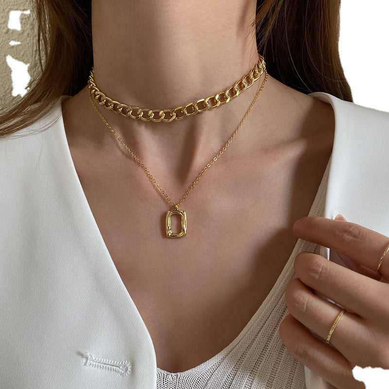 Women's Fashion Simple Light Luxury Cold Style Necklaces