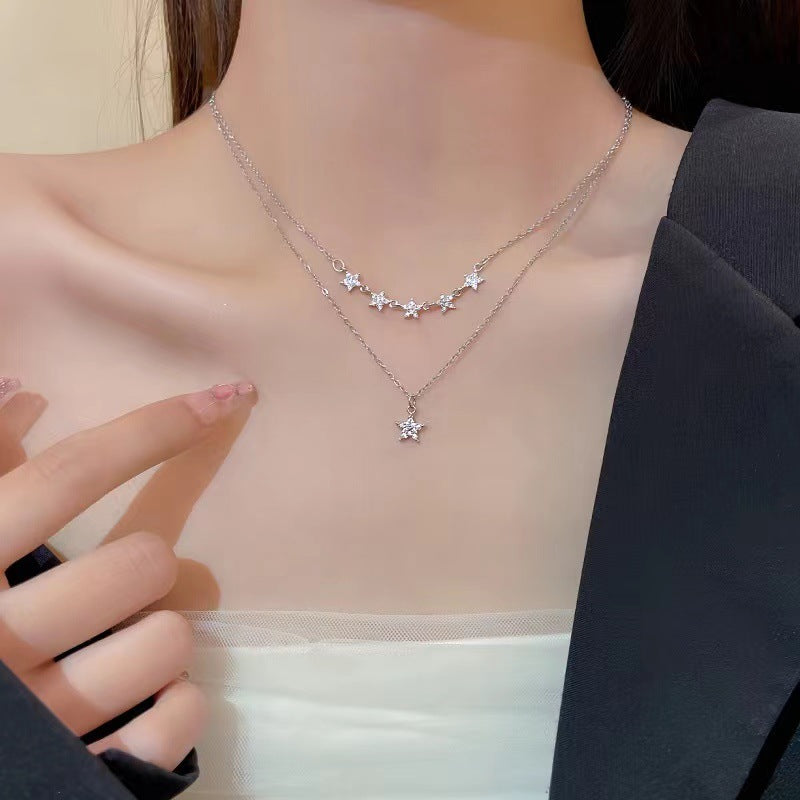 Women's Style Pearl Light Luxury High-grade Clavicle Necklaces
