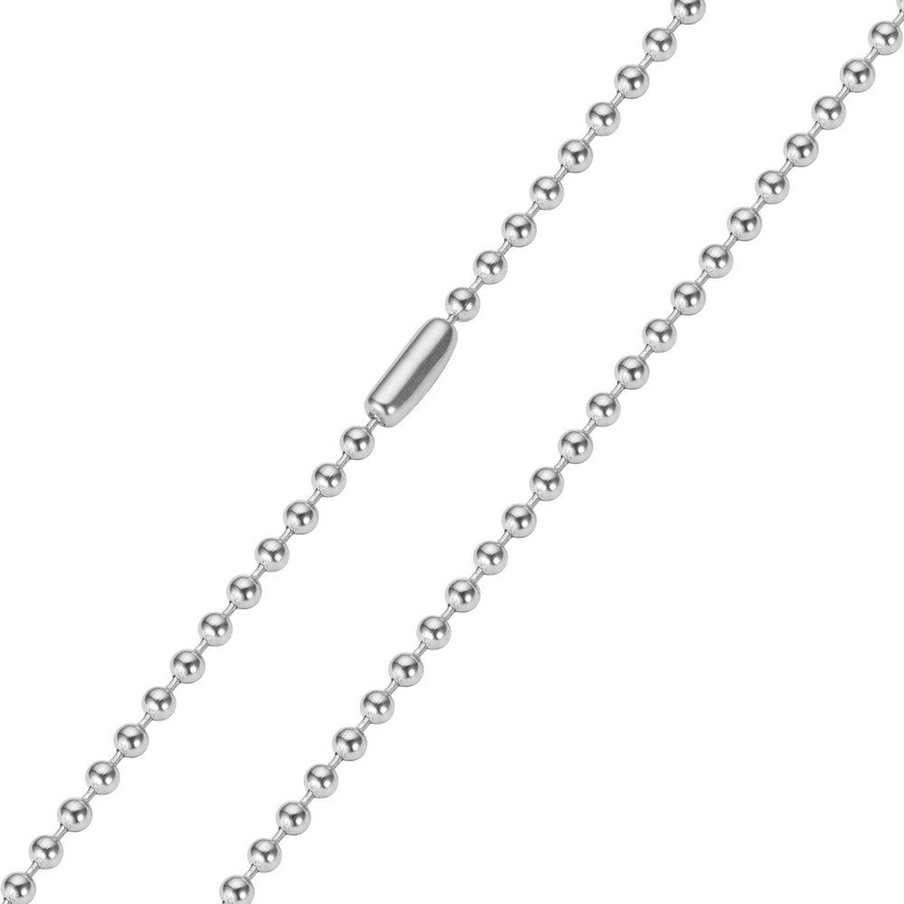 Steel Ball Chain Round Beads Material Necklaces
