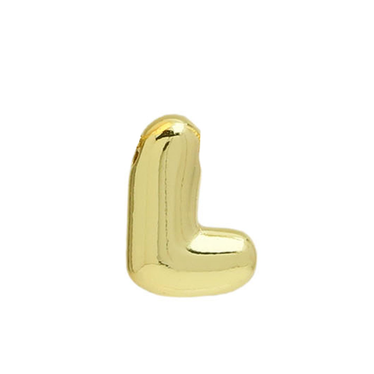 Gold Copper Bubble Balloon English Name Pendants