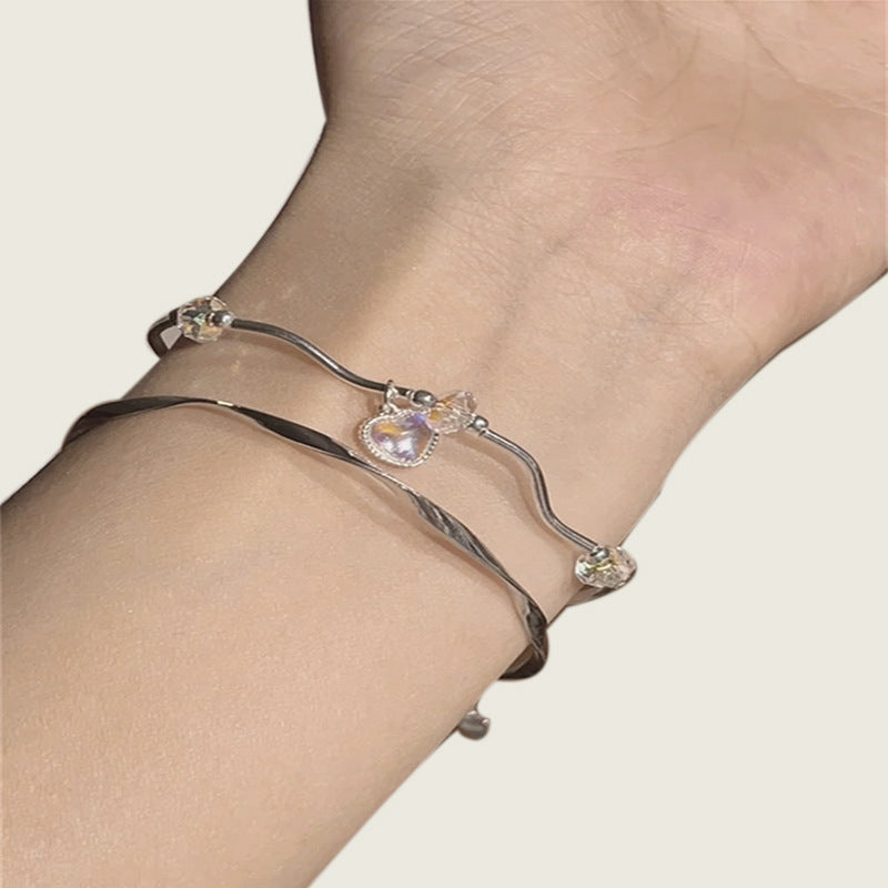 Mermaid Heart Niche Temperament High-grade Chinese Bracelets