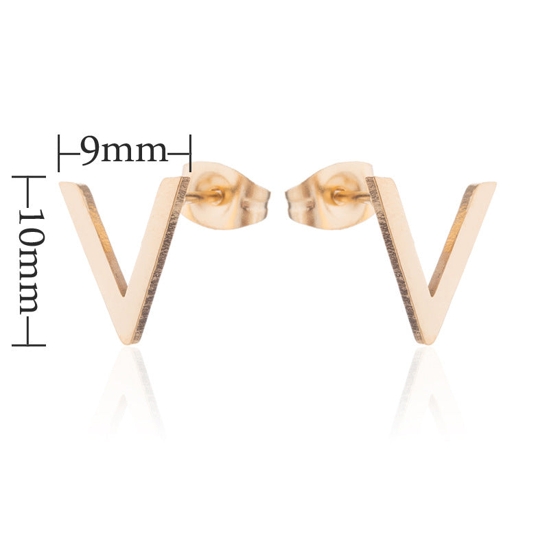 Aloofness Style Stainless Steel Cute Small Animal Fashion Earrings