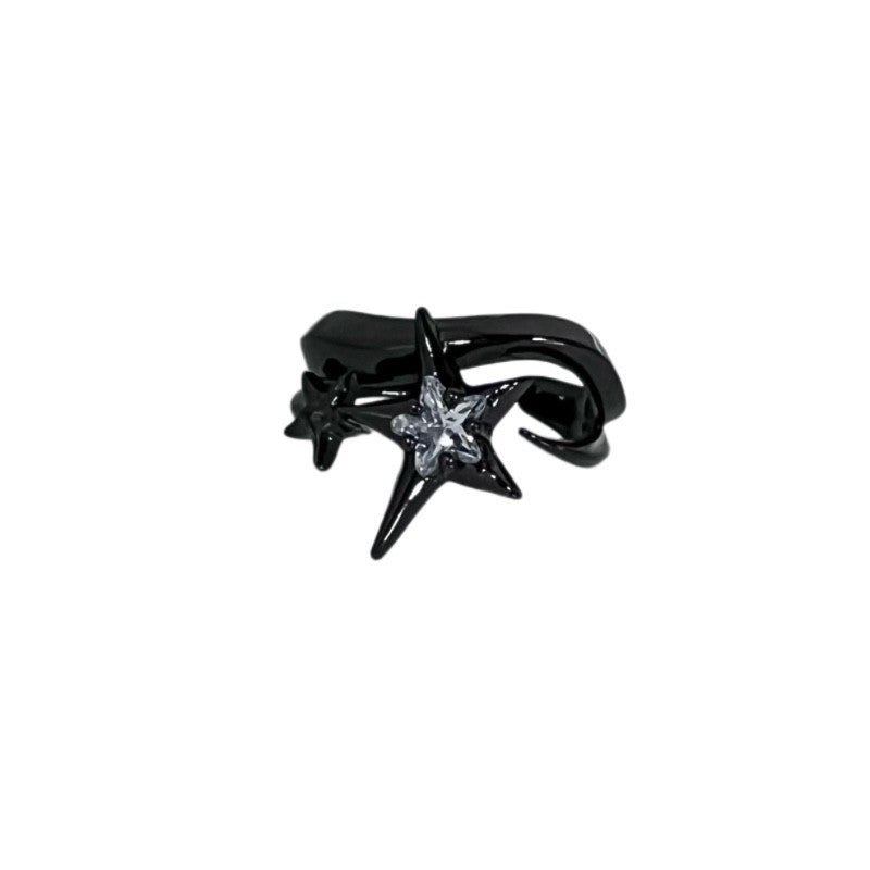 Women's Asterism Dark Personalized Minority Design Sense Dopamine Rings